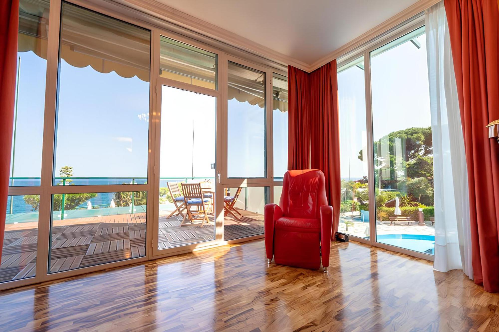Grand Hotel Del Mare Resort & Spa Bordighera Bagian luar foto
